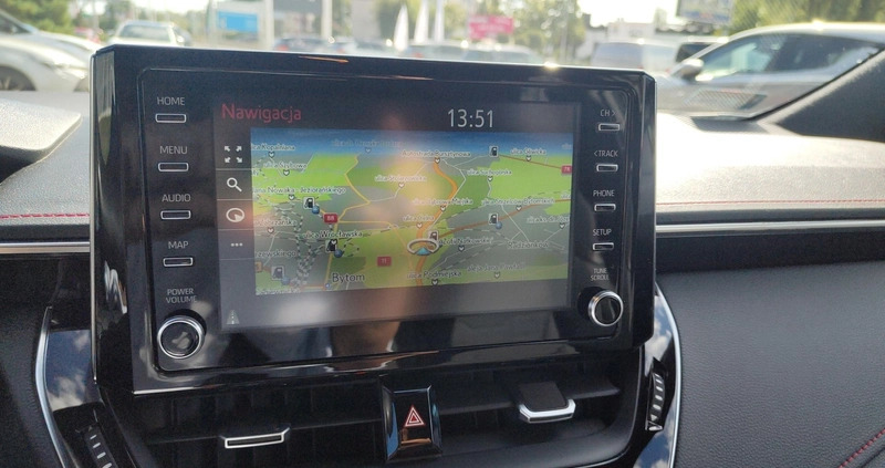 Toyota Corolla cena 94900 przebieg: 54046, rok produkcji 2019 z Kartuzy małe 172